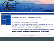 Tablet Screenshot of joshua1systems.com